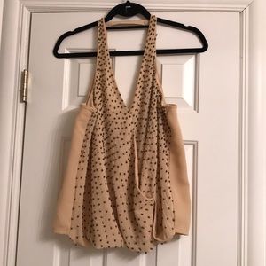 Halter beaded blouse